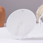 Панно-тарелка «Жостово», белая, D = 20 см, лаковая миниатюра - Фото 3