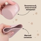 Стакан детский силиконовый 200 мл M&B, 7.1×7.2 см, розовая - Фото 2