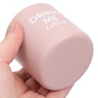 Стакан детский силиконовый 200 мл M&B, 7.1×7.2 см, розовая - Фото 4