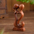 Сувенир «Поцелуй», 15×9×3.5 см, дерево - фото 57908505