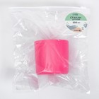 Стакан детский из силикона 200 мл Крошка Я, 7.1×7.2 см, розовый - Фото 5