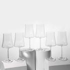 Набор стеклянных бокалов для вина «Экстра», 560 мл, 6 шт - фото 321210155