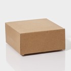 Контейнер для еды Доляна Basic, 520 мл, 13×6.5 см, квадратный, жаропрочного стекло, прозрачный - Фото 10