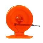 Катушка инерционная, пластик, диаметр 6.5 см, цвет оранжевый, 808S - фото 9499804