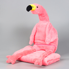 Мягкая игрушка «Фламинго» с пледом, 95 см, цвет розовый - фото 321210274