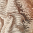 Плед с бахромой «Этель» Waffle, 130×180 см, бежевый - Фото 5