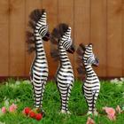 Сувенир «Семейство зебр», набор 3 шт., h=40 см, h=35 см, h=30 см, дерево - Фото 4