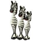 Сувенир «Семейство зебр», набор 3 шт., h=40 см, h=35 см, h=30 см, дерево - Фото 7