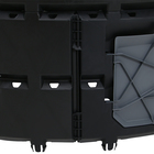 Компостер пластиковый, 800 л, 78×108×108 см, чёрный - Фото 4