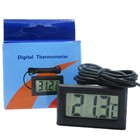 Цифровой термометр с выносным датчиком, для измерения температуры в брудере, длина провода 2 метра - Фото 4