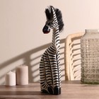 Сувенир «Зебра Лира», 40×12×10 см, дерево - Фото 3