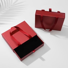 Коробочка подарочная под набор «Премиум», 12×16, цвет красный