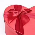 Набор подарочных коробок сердце 3 в 1, красный, 31×28×13.5; 27×24×12; 23×20×10.5 см - Фото 4