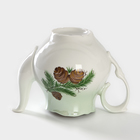 Чайник фарфоровый «Кедровая ветка», 1000 мл - Фото 6