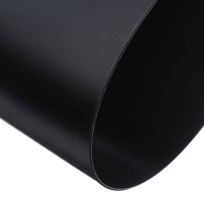 Накладка на стол пластиковая А2, (600 х 550 мм), ErichKrause "Matt Total Black", черная