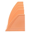 Лоток для бумаг вертикальный, 6 отделений, ErichKrause "Regatta Pastel Bloom", персиковый - фото 9530690