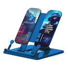 Подставка для книг ErichKrause "Cyber Game", пластиковая, синяя - фото 321210743