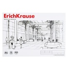 Альбом для черчения А4, 10 листов, блок 200 г/м², на клею, ErichKrause, горизонтальная рамка - фото 20526408