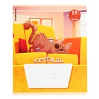 Тетрадь 18 листов в клетку, ErichKrause "Приключения на хвост", обложка мелованный картон, блок офсет 100% белизна, МИКС (комплект 10 шт) - фото 23917222