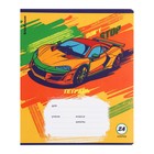 Тетрадь 24 листа в клетку ErichKrause "Graphic Car", обложка мелованный картон, блок офсет, микс 10371158 - фото 14656109