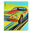 Тетрадь 48 листов в клетку, ErichKrause Neon Car, обложка мелованный картон, глянцевая ламинация, блок офсет 100% белизна, МИКС (комплект 5 шт) - фото 24430091