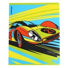 Тетрадь 48 листов в клетку, ErichKrause Neon Car, обложка мелованный картон, глянцевая ламинация, блок офсет 100% белизна, МИКС (комплект 5 шт) - фото 24430093