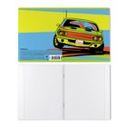 Тетрадь 48 листов в клетку, ErichKrause Neon Car, обложка мелованный картон, глянцевая ламинация, блок офсет 100% белизна, МИКС (комплект 5 шт) - фото 24430094