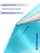 Тетрадь 24 листа в клетку, ErichKrause «Классика CoverPro Vivid», пластиковая обложка, бирюзовая - Фото 5