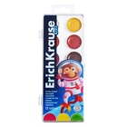 Акварель 12 цветов ErichKrause "Kids Space Animals", медовая, в пластиковой коробке, с УФ защитой яркости - фото 8969971