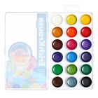 Акварель 18 цветов, ErichKrause Kids Space Animals, медовая, с УФ защитой яркости, пластиковая коробка, европодвес - Фото 3