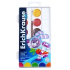 Акварель 12 цветов ErichKrause "Kids Space Animals", медовая, в пластиковой коробке, с УФ защитой яркости - фото 8969981