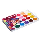 Акварель 24 цвета, ErichKrause Safari, с УФ защитой яркости, в пластиковой коробке, с европодвесом - Фото 6