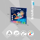 Пластилин 12 цветов 216 г ErichKrause "Kids Space Animals Candy Pearl", плавающий, перламутровый, со стеком 10371214 - фото 14048985