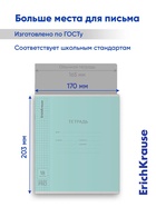 Тетрадь 18 листов в клетку, ErichKrause «Классика CoverPro», пластиковая обложка, мелованный картон, блок офсет 100% белизна, МИКС, цена за 1 штуку - Фото 8