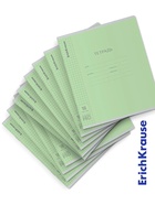 Тетрадь 18 листов в клетку, ErichKrause «Классика CoverPro», пластиковая обложка, мелованный картон, блок офсет 100% белизна, МИКС, цена за 1 штуку  (артикул 10387042)  большой выбор товаров оптом и в розницу по низким ценам с доставкой