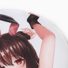 Подушка декоративная круглая «Зайка аниме», микрофибра - Фото 2