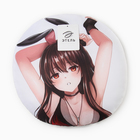 Подушка декоративная круглая «Зайка аниме», микрофибра - Фото 4