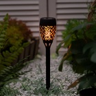 Садовый светильник «Старт» «Маори лайт»на солнечной батарее, 6 × 39 × 6 см, эффект пламени - фото 9837018