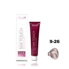 Краситель для волос Ollin Professional Silk Touch, безаммиачный, тон 9/26 блондин розовый