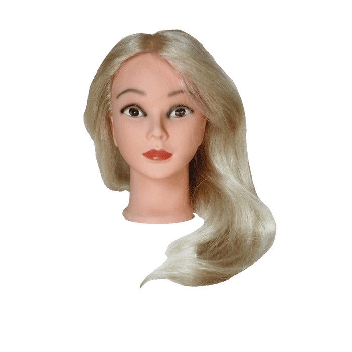 Голова учебная Ollin Professional «Блондин», длина волос 45/50 см, 100% - Фото 1