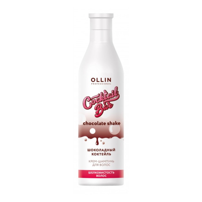 Крем-шампунь для волос Ollin Professional Cocktail Bar «Шоколадный коктейль» 400 мл - Фото 1