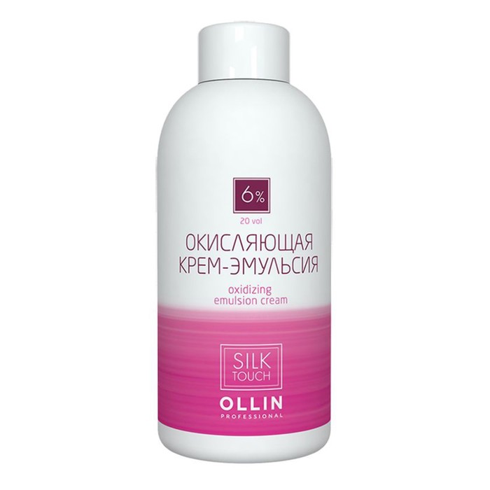 Крем-эмульсия окисляющая Ollin Professional Silk Touch, 6%, 20 vol, 90 мл - Фото 1