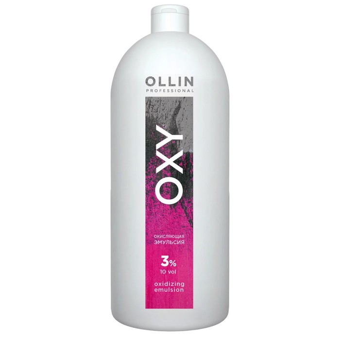 Эмульсия окисляющая Ollin Professional Oxy, 3%, 10 vol, 1000 мл - Фото 1