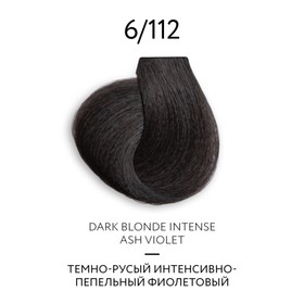 Крем-краска для волос перманентная Ollin Professional Color Platinum Collection, тон 6/112, 100 мл