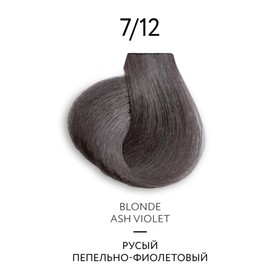 Крем-краска для волос перманентная Ollin Professional Color Platinum Collection, тон 7/12, 100 мл