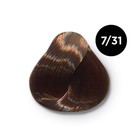 Крем-краска для волос перманентная Ollin Professional Color, тон 7/31 русый золотисто-пепельный, 100 мл - Фото 2