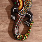 Панно декоративное "Ящерица с цветной росписью на спинке" 30х10,5х1 см - Фото 3