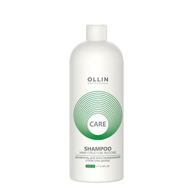 Шампунь для волос для восстановления структуры волос OLLIN CARE, 1000 мл
