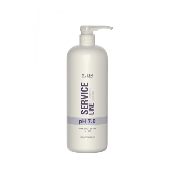 

Шампунь-пилинг для волос и кожи головы Ollin Professional Service Line, рН 7.0, 1000 мл