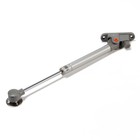 Газлифт 100N CAPPIO, доводчик, бесшумное открывание/закрывание, серый - Фото 4